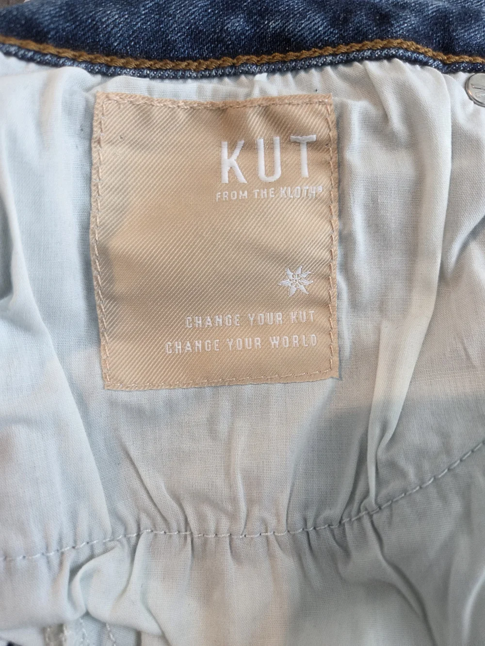 Kut From The Kloth Kelsey High Rise Ankle Flare Denim‎ Jeans Sz 16